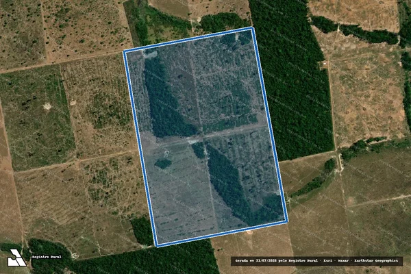 Imagem de satélite de Fazenda Olho D?Água III - Fazenda Olho D?Água III em Nova Canaã do Norte - MT