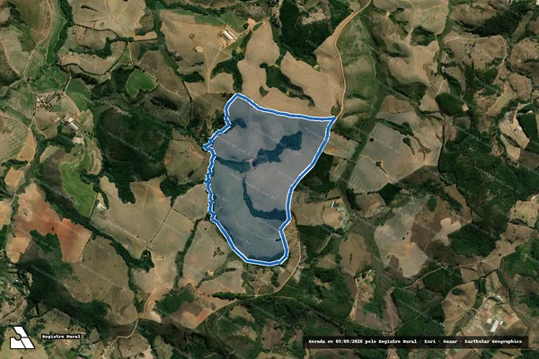 Imagem de satélite de FAZENDA RESSAQUINHA - PERIMETRO 3 em Ressaquinha - MG