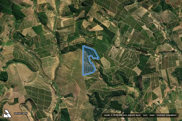 Imagem de satélite de SÍTIO CONILON - Atp em Governador Lindenberg - ES
