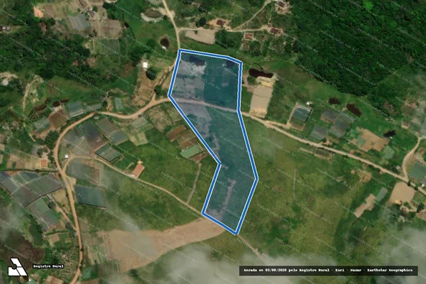 Imagem de satélite de FAZENDA CLIPER - LOTE 6 em Gravatá - PE