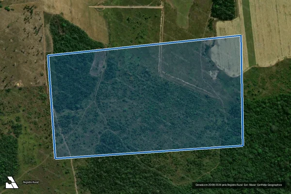 Imagem de satélite de LOTES 33,32,31,13 E 14 DA GLEBA 36 SETOR IATA DO PF GUAJARA MIRIM - LOTE 33 em Guajará-Mirim - RO
