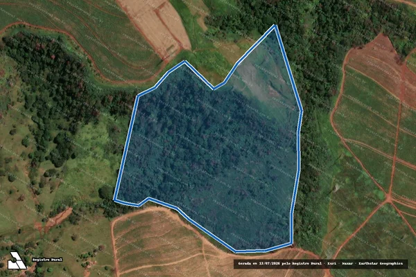 Imagem de satélite de Fazenda São João da Lagoa e Outras ? Remanescente 2 - Mat. 148.855 em São Carlos - SP
