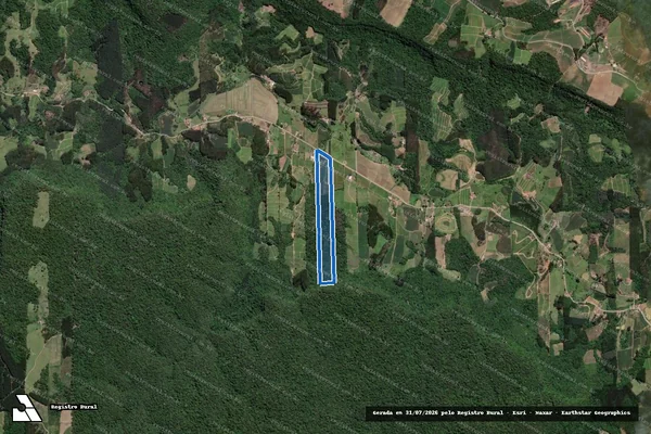 Imagem de satélite de LOTE 2.805 - PARCELA 02 em Vitor Meireles - SC