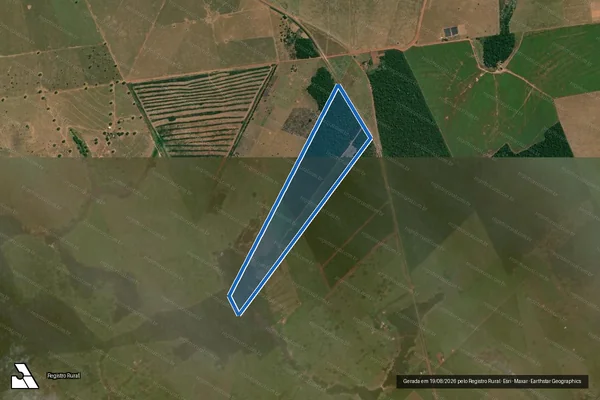 Imagem de satélite de LOTE nº 18 - PARCELA 01 em Novo Horizonte do Norte - MT