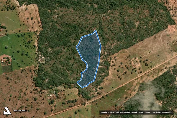 Imagem de satélite de Reserva Legal 15 – Projeto de Assentamento Monte Sinai / Reserva Legal 15 – P. A. Monte Sinai
