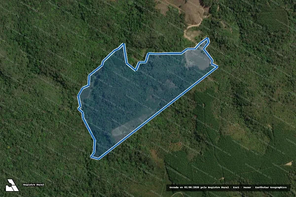Imagem de satélite de SITIO POSSE "A" - Posse SITIO POSSE "A" em Bom Sucesso de Itararé - SP