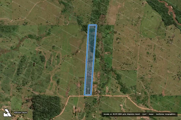 Imagem de satélite de LOTE 82/REMANESCENTE, GLEBA 34 ? PAD. MARECHAL DUTRA - 001 em Ariquemes - RO