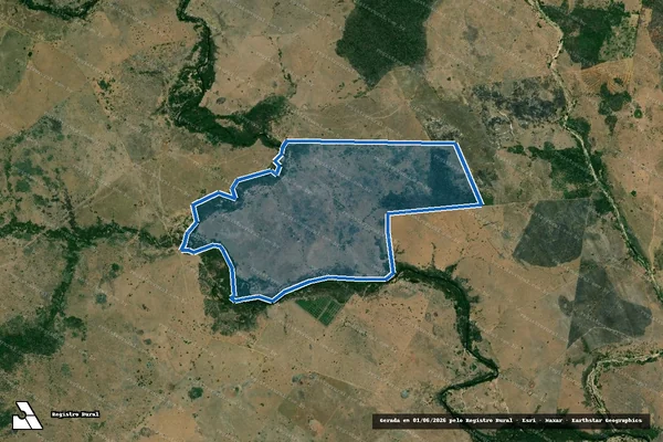 Imagem de satélite de FAZENDA VENEZA - Parte 2 em Itarantim - BA