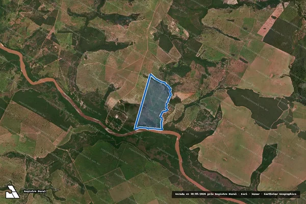 Imagem de satélite de Fazenda Primavera - Parte 1 em Barra do Garças - MT