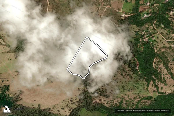 Imagem de satélite de FAZENDA LINHARES DE CIMA - Chácara 101 e 105 em Cocalzinho de Goiás - GO