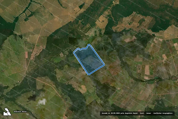 Imagem de satélite de Sítio Boa Esperança - em Alto Paraguai - MT