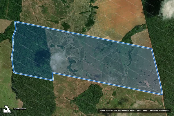Imagem de satélite de Fazenda Cafia / Parte 1 em Juara - MT
