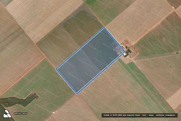 Imagem de satélite de FAZENDA NOVA OU BONITA - PARTE 1 em Uruçuí - PI