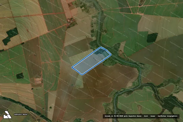 Imagem de satélite de LOTE N°. 31 - LOTE N°. 31 em Paranacity - PR