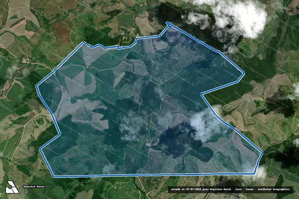 Imagem de satélite de FAZENDA GRUTA DE PEDRA - Parte 1 em São Luís do Quitunde - AL