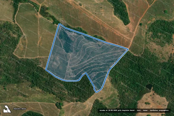 Imagem de satélite de Fazenda da Pedra Grande - Fazenda da Pedra Grande em Campestre - MG