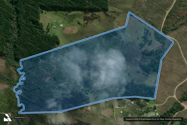 Imagem de satélite de SITIO VO ELZA - SITIO VO ELZA em Correia Pinto - SC