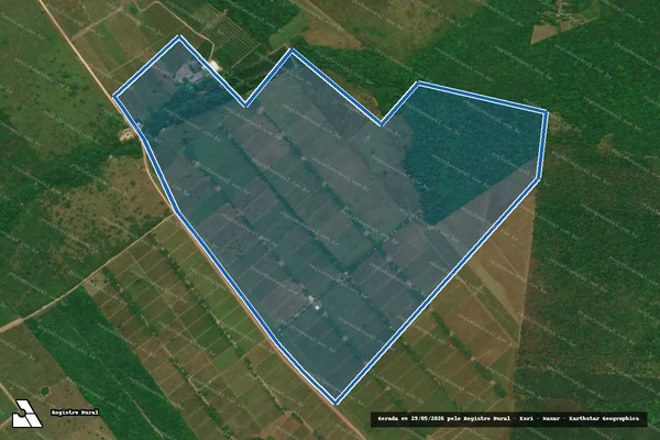 Imagem de satélite de FAZENDA NOSSA SENHORA DE FÁTIMA - Parte 4 em Castanhal - PA