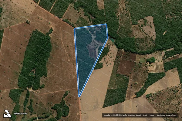 Imagem de satélite de Fazenda Pulucena  - Parte 1 em Gurupi - TO
