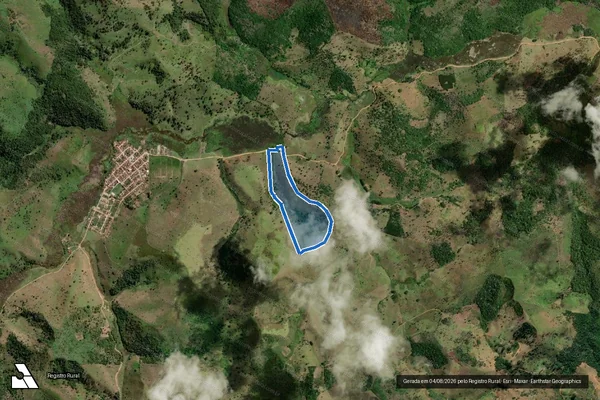 Imagem de satélite de FAZENDA ESTANCIA CAROLINE - Parte 2 em Rio do Prado - MG