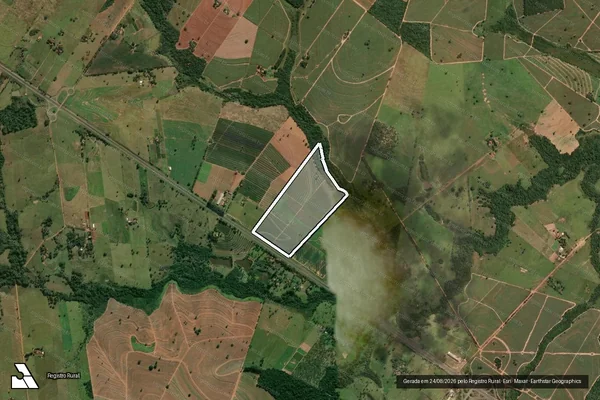 Imagem de satélite de FAZENDA SANTA LUIZA - Parte 2 em Mirandópolis - SP