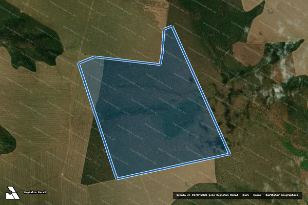 Imagem de satélite de Fazenda Cachimbo Lote 03 em Mirador - MA