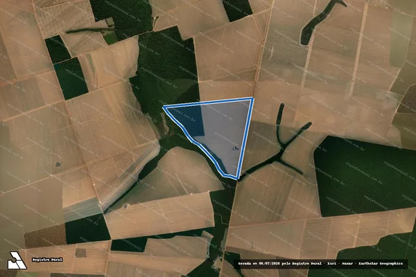 Imagem de satélite de FAZENDA PLANALTO ? LOTE 73 - Parte 1 em Querência - MT