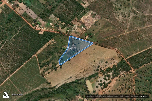 Imagem de satélite de FAZENDA IPOEIRA - 001 em Arinos - MG