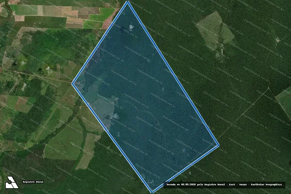 Imagem de satélite de FAZENDA DIAMANTINA - Parte 1 em Tailândia - PA