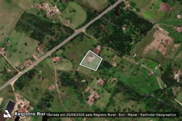 Imagem de satélite de SITIO PEROBA - Parte 1 em Solânea - PB
