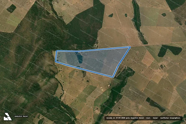 Imagem de satélite de FAZENDA GIRASSOL - Parte 1 em Santo Antônio de Leverger - MT