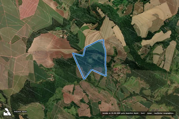 Imagem de satélite de SITIO SAO SEBASTIAO - SITIO SAO SEBASTIAO em Pirassununga - SP