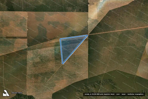 Imagem de satélite de FAZENDA DO RAFA - Parte 2 em Jaborandi - BA