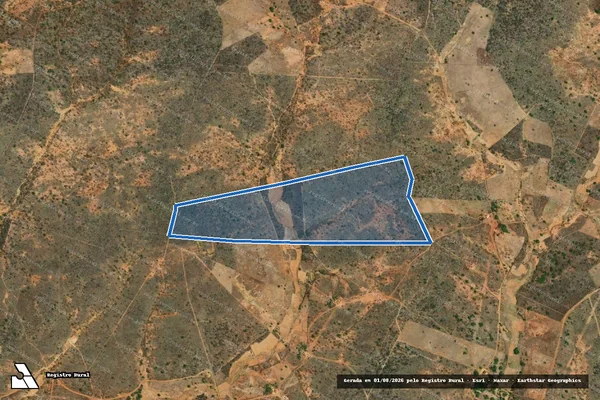 Imagem de satélite de VEREDA DO CURRALZINHO, DATA BREJO - Parte 1 em Queimada Nova - PI