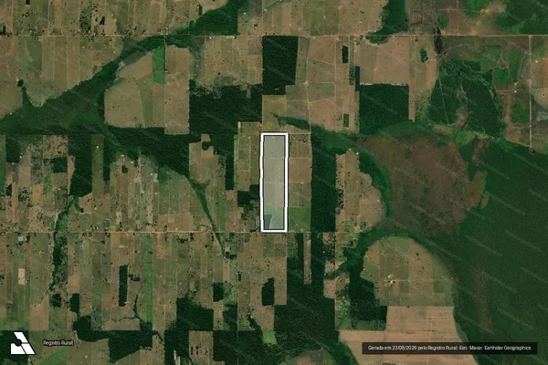 Imagem de satélite de SÍTIO SÃO JOSÉ ? LT. 25 GL. 10 ST. LIMOEIRO GL. TERRA FIRME - SÍTIO SÃO JOSÉ ? LT. 25 GL. 10 ST. LIMOEIRO GL. TERRA FIRME em São Francisco do Guaporé - RO