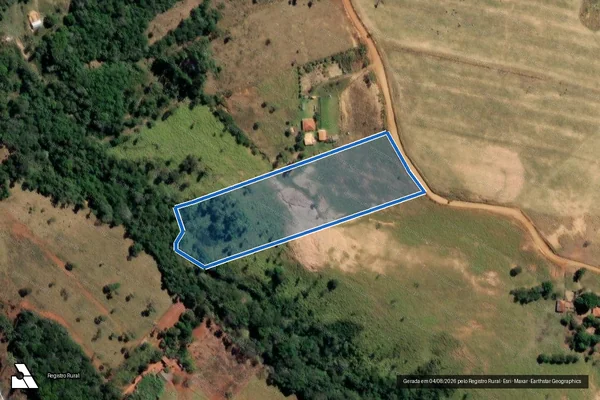 Imagem de satélite de FAZENDA SÃO BARTOLOMEU e CUSCUZEIRO - Parte 1 em Carmo do Paranaíba - MG