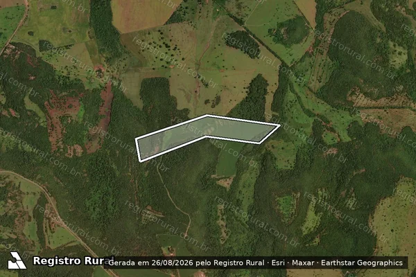 Imagem de satélite de Fazenda Betânia - Parte 1 em Campo Grande - MS
