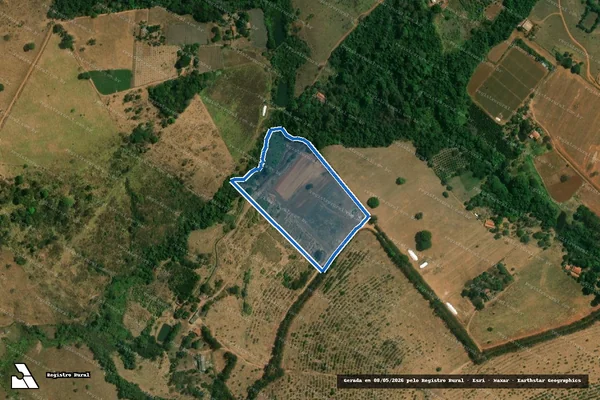 Imagem de satélite de FAZENDA BOM SUCESSO - Gleba 03 em Goianápolis - GO