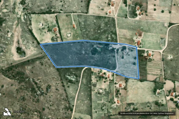 Imagem de satélite de SITIO MARES PRETO - Parte 1 em Montadas - PB