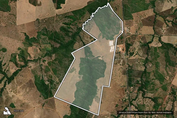Imagem de satélite de FAZENDA SÃO FRANCISCO, JUNÇÃO DOS LOTES 64, 61 E 58-D DO LOTEAMENTO MANGUES GLEBA B - Gleba 04 em Fátima - TO