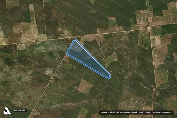 Imagem de satélite de Lote : 219 - PA.Angical - 219 em Cotegipe - BA