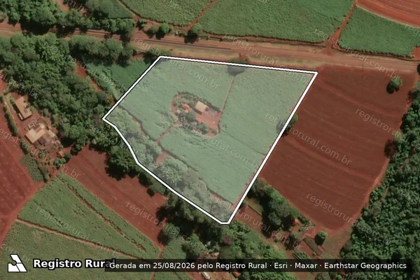 Imagem de satélite de Fazenda Santa Luzia - 1 em Jaboticabal - SP