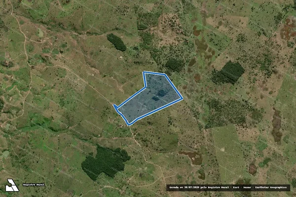 Imagem de satélite de Fazenda Conjunto Santa Rita - Gleba B em Itarantim - BA