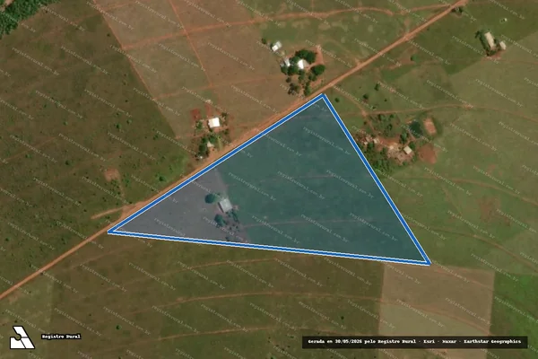 Imagem de satélite de FAZENDA QUERÊNCIA - LOTE 32 em Amambai - MS