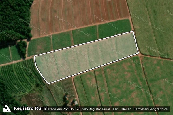 Imagem de satélite de SÍTIO CRISTINA II - Parte 1 em Taquaritinga - SP