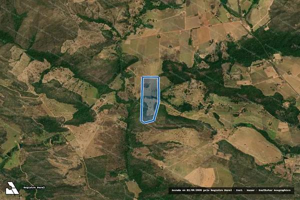 Imagem de satélite de Lote ? 17 - Projeto de Assentamento Vale do São Patrício - Lote ? 17 - Projeto de Assentamento Vale do São Patrício em Itapaci - GO