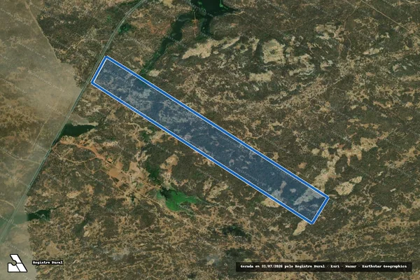 Imagem de satélite de SITIO BOQUEIRÃO DE CIMA ? LOTE 3607 - Parte 1 em Alto Santo - CE