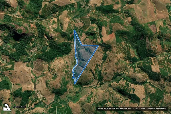 Imagem de satélite de Fazenda Barra do Caboclo - Parte 6 em Pancas - ES