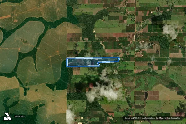 Imagem de satélite de SÍTIO BOM JESUS - LOTE 11A
