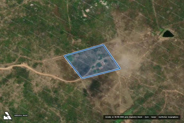 Imagem de satélite de SÍTIO PEDRA DÁGUA - ÁREA COMUNITÁRIA em Pocinhos - PB